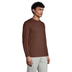 Big & Tall Lands' End Super-T Classic-Fit Tee -Stylish Men-Lands' End 5247881 ALT2