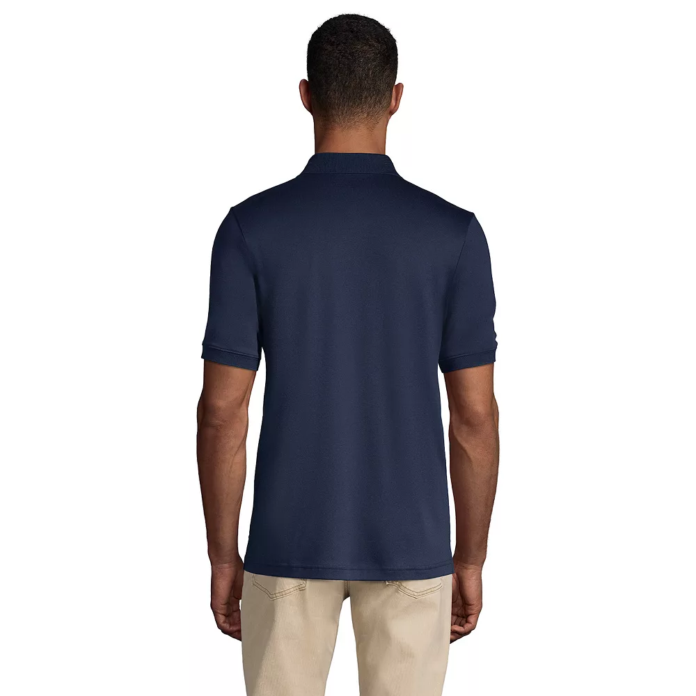 Big & Tall Lands' End Classic-Fit Supima Polo 4 Big & Tall Lands' End Classic-Fit Supima Polo - Image 2