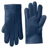Men's Lands' End Classic Leather EZ Touch Gloves