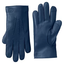 Men's Lands' End Classic Leather EZ Touch Gloves