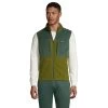Big & Tall Lands' End Colorblock Grid Fleece Vest 2 Big & Tall Lands' End Colorblock Grid Fleece Vest -Stylish Men-Lands' End 5340915 Green
