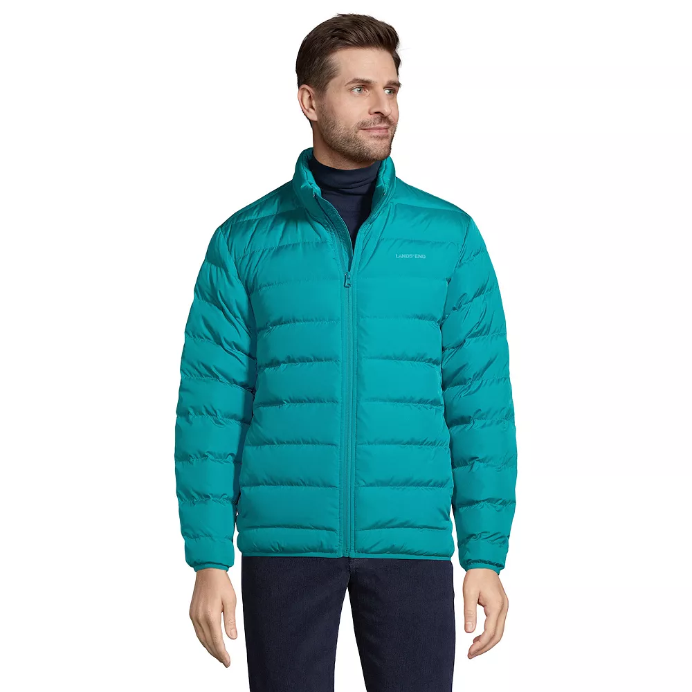 Big & Tall Lands' End 600 Down Puffer Winter Jacket 3 Big & Tall Lands' End 600 Down Puffer Winter Jacket