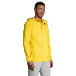 Big & Tall Lands' End Packable 2.5 Layer Waterproof Stretch Shell Hooded Rain Jacket -Stylish Men-Lands' End 5355458 ALT2