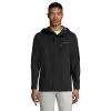 Big & Tall Lands' End Packable 2.5 Layer Waterproof Stretch Shell Hooded Rain Jacket -Stylish Men-Lands' End 5355458 Black
