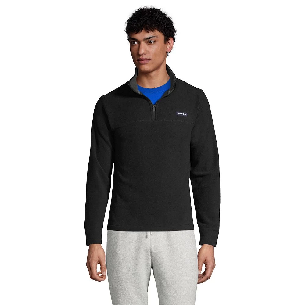 Big & Tall Lands' End Fleece Quarter-Zip Pullover Top 3 Big & Tall Lands' End Fleece Quarter-Zip Pullover Top