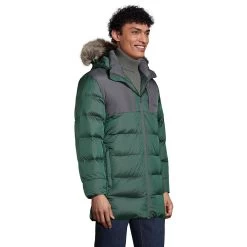 Big & Tall Lands' End Down Wide Channel Parka -Stylish Men-Lands' End 5356131 ALT3