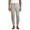 Men's Lands' End Waffle Jogger Pajama Pants -Stylish Men-Lands' End 5500525 Gray Heather