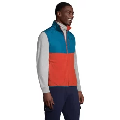 Big & Tall Lands' End Tall T200 Fleece Vest -Stylish Men-Lands' End 5506412 ALT2