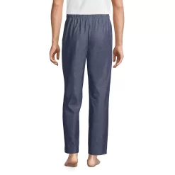 Big & Tall Lands' End Poplin Pajama Pants -Stylish Men-Lands' End 5507520 ALT