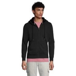 Big & Tall Lands' End Serious Sweats Sherpa Fleece Full-Zip Hoodie