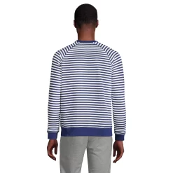Men's Lands' End Serious Sweats French Terry Crewneck Sweatshirt -Stylish Men-Lands' End 5582142 ALT