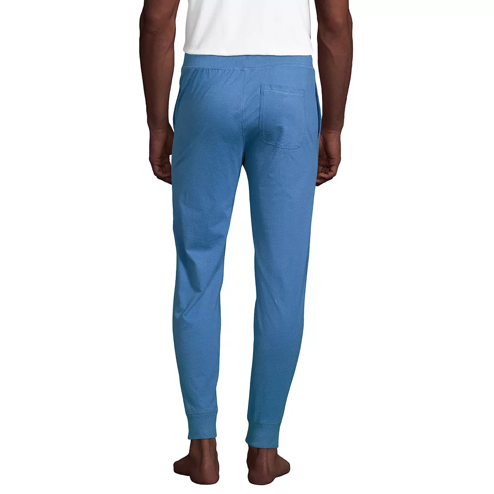 Big & Tall Lands' End Knit Jersey Jogger Pajama Pants 4 Big & Tall Lands' End Knit Jersey Jogger Pajama Pants - Image 2