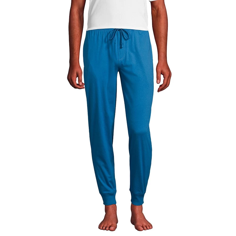 Big & Tall Lands' End Knit Jersey Jogger Pajama Pants 3 Big & Tall Lands' End Knit Jersey Jogger Pajama Pants