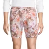 Men's Lands' End French Terry Shorts 1 Men's Lands' End French Terry Shorts -Stylish Men-Lands' End 5620374 White Tropic Palm
