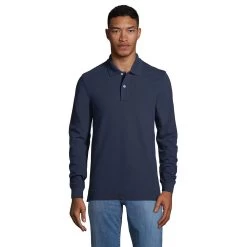 Big & Tall Lands' End Comfort-First Relaxed-Fit Mesh Polo
