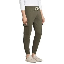 Big & Tall Lands' End Serious Sweat Cargo Pants -Stylish Men-Lands' End 5643662 ALT2