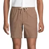 Men's Lands' End Linen Cotton 7" Deck Shorts