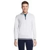 Men's Lands' End Comfort First Mesh Quarter-Zip Top -Stylish Men-Lands' End 5684540 White