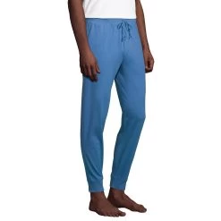 Big & Tall Lands' End Knit Jersey Sleep Jogger Pants -Stylish Men-Lands' End 5723215 ALT2