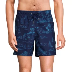 Big & Tall Lands' End 6" Volley Swim Trunks