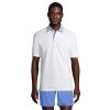 Men's Lands' End Seersucker-Collar Comfort-First Mesh Polo -Stylish Men-Lands' End 5747110 White