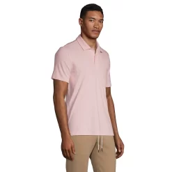 Men's Lands' End Linen Polo -Stylish Men-Lands' End 5747112 ALT2