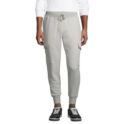 Big & Tall Lands' End Serious Sweats Cargo Pants