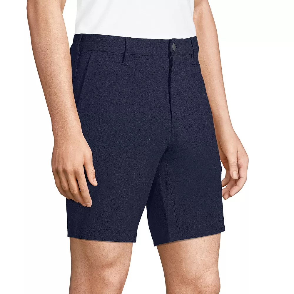 Big & Tal Lands' End Traditional-Fit Knit Performance Chino Shorts 4 Big & Tal Lands' End Traditional-Fit Knit Performance Chino Shorts - Image 2