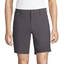 Big & Tal Lands' End Traditional-Fit Knit Performance Chino Shorts