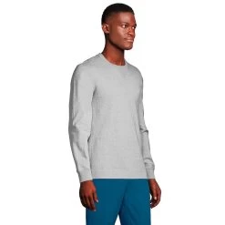 Men's Lands' End Rugby Tee -Stylish Men-Lands' End 5918275 ALT2