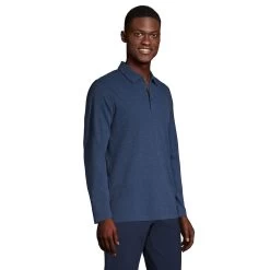Men's Lands' End Coolmax Mesh Polo -Stylish Men-Lands' End 5918287 ALT2