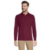 Men's Lands' End Coolmax Mesh Polo -Stylish Men-Lands' End 5918287 Rich Burgundy