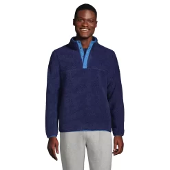 Big & Tall Lands' End Sherpa Fleece Pullover