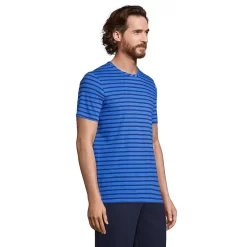 Big & Tall Lands' End Linen Tee -Stylish Men-Lands' End 5918842 ALT2