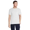 Men's Lands' End Supima Pocket Tee -Stylish Men-Lands' End 5919021 White