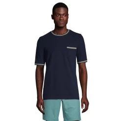 Men's Lands' End Comfort First Mesh Pocket Tee