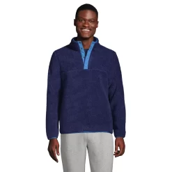 Men's Lands' End Sherpa Fleece Sweatshirt