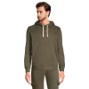 Big & Tall Lands' End Serious Sweats Pullover Hoodie -Stylish Men-Lands' End 5947047 Forest Moss