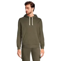 Big & Tall Lands' End Serious Sweats Pullover Hoodie