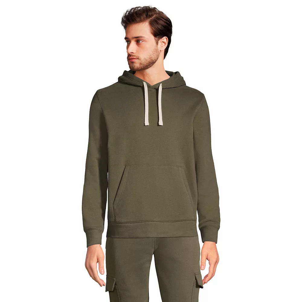 Big & Tall Lands' End Serious Sweats Pullover Hoodie 3 Big & Tall Lands' End Serious Sweats Pullover Hoodie