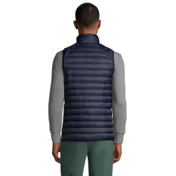 Big & Tall Lands' End Ultra Lightweight Down Vest -Stylish Men-Lands' End 5954592 ALT2
