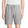 Men's Lands' End Waffle Pajama Shorts -Stylish Men-Lands' End 5978066 Gray Heather