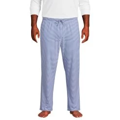 Big & Tall Lands' End Knit Jersey Sleep Pants