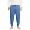 Big & Tall Lands' End Knit Jersey Pajama Jogger Pants -Stylish Men-Lands' End 5986012 Hazy Blue
