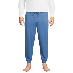 Big & Tall Lands' End Knit Jersey Pajama Jogger Pants