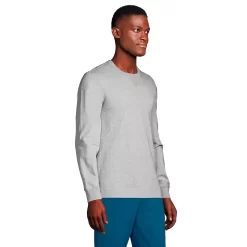 Big & Tall Lands' End Rugby Tee -Stylish Men-Lands' End 5989679 ALT2