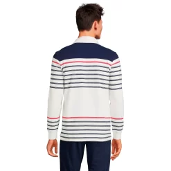 Big & Tall Lands' End Rugby Shirt -Stylish Men-Lands' End 6003525 ALT