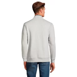 Big & Tall Lands' End Serious Sweats French Terry Snapped Mockneck 6 Big & Tall Lands' End Serious Sweats French Terry Snapped Mockneck -Stylish Men-Lands' End 6003526 ALT