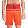 Men's Lands' End Board Swim Trunks 1 Men's Lands' End Board Swim Trunks -Stylish Men-Lands' End 6173817 Papaya Orange Stripe
