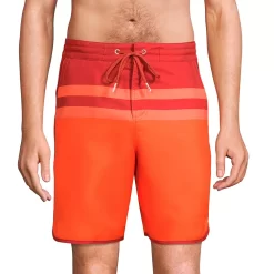 Men's Lands' End Board Swim Trunks